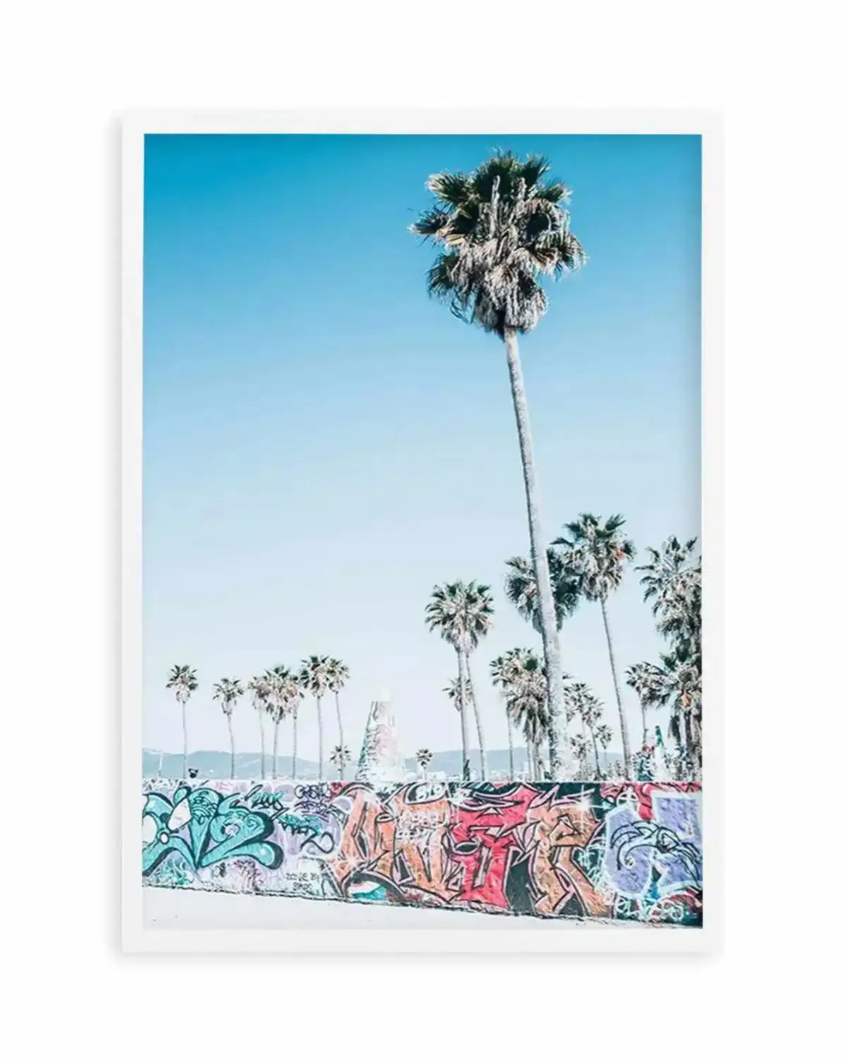 Venice Skate Park V Art Print from Olive et Oriel where you can shop wallpaper and artworks online