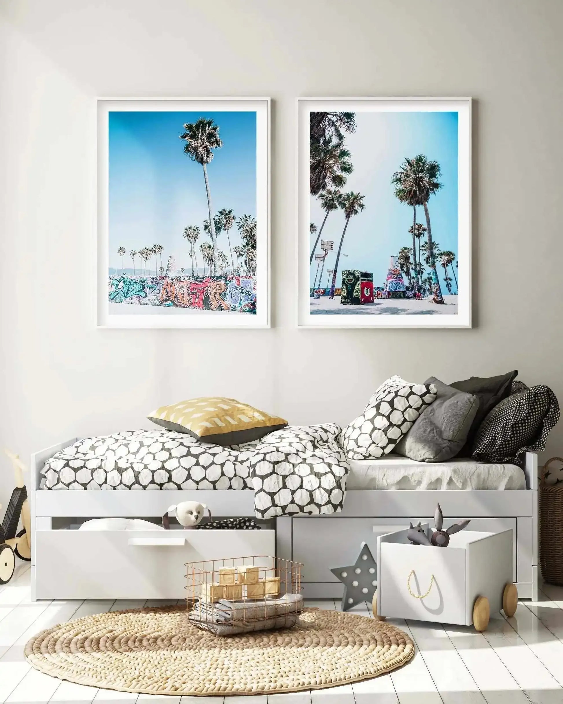 Venice Skate Park V Art Print-PRINT-Olive et Oriel-Olive et Oriel-Buy-Australian-Art-Prints-Online-with-Olive-et-Oriel-Your-Artwork-Specialists-Austrailia-Decorate-With-Coastal-Photo-Wall-Art-Prints-From-Our-Beach-House-Artwork-Collection-Fine-Poster-and-Framed-Artwork