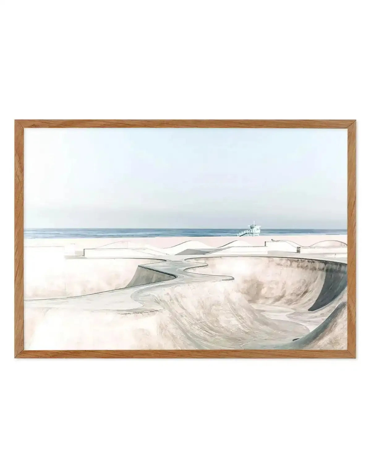 Venice Skate Park VI Art Print from Olive et Oriel where you can shop wallpaper and artworks online