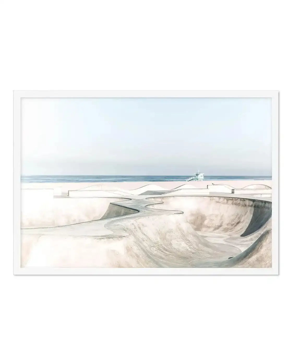 Venice Skate Park VI Art Print-PRINT-Olive et Oriel-Olive et Oriel-A4 | 8.3" x 11.7" | 21 x 29.7cm-White-With White Border-Buy-Australian-Art-Prints-Online-with-Olive-et-Oriel-Your-Artwork-Specialists-Austrailia-Decorate-With-Coastal-Photo-Wall-Art-Prints-From-Our-Beach-House-Artwork-Collection-Fine-Poster-and-Framed-Artwork