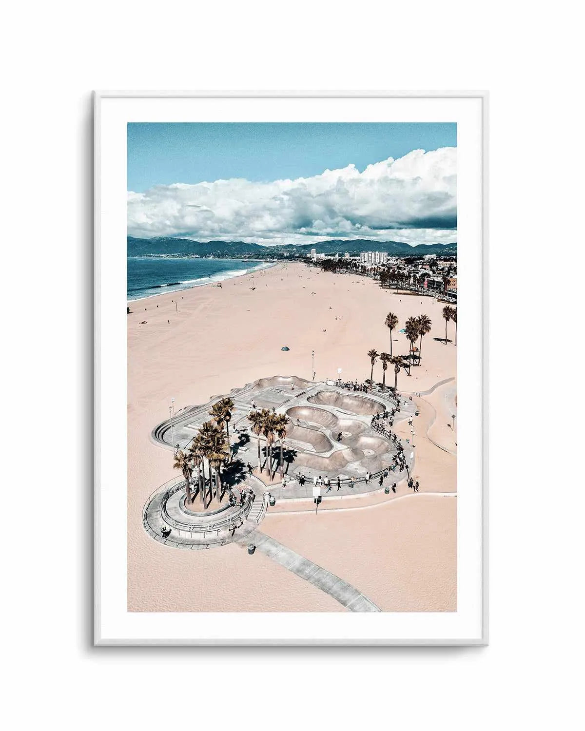 Venice Skatebowls by Finn Skagn Art Print from Olive et Oriel where you can shop wallpaper and artworks online