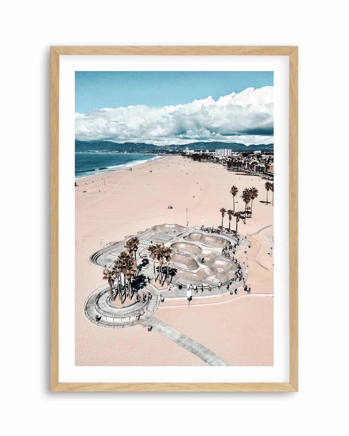 Venice Skatebowls by Finn Skagn Art Print from Olive et Oriel where you can shop wallpaper and artworks online