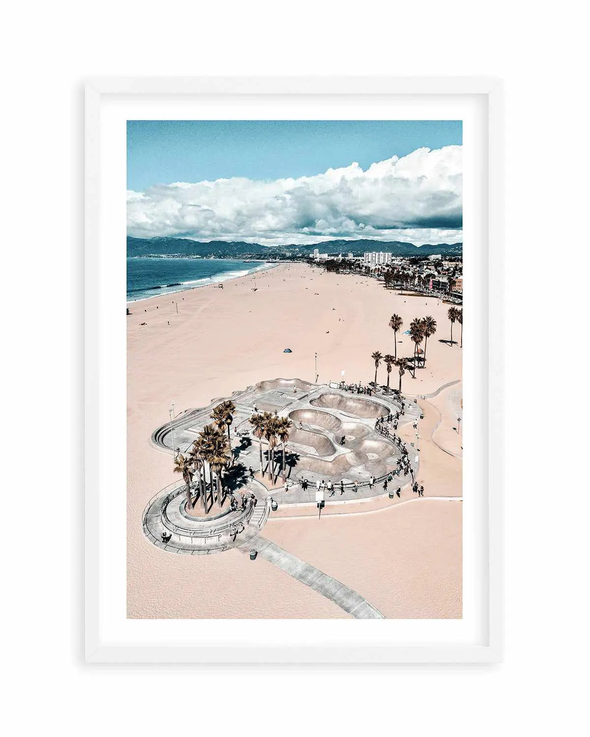 Venice Skatebowls by Finn Skagn Art Print from Olive et Oriel where you can shop wallpaper and artworks online