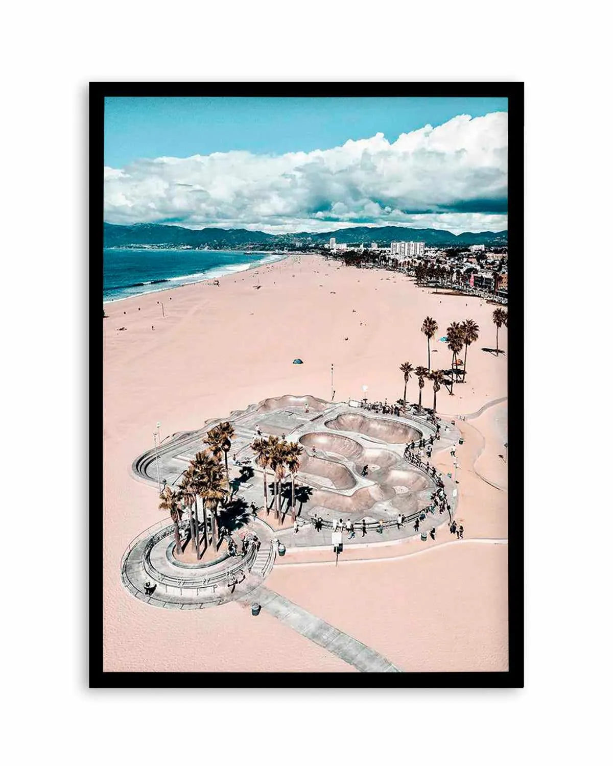 Venice Skatebowls by Finn Skagn Art Print from Olive et Oriel where you can shop wallpaper and artworks online