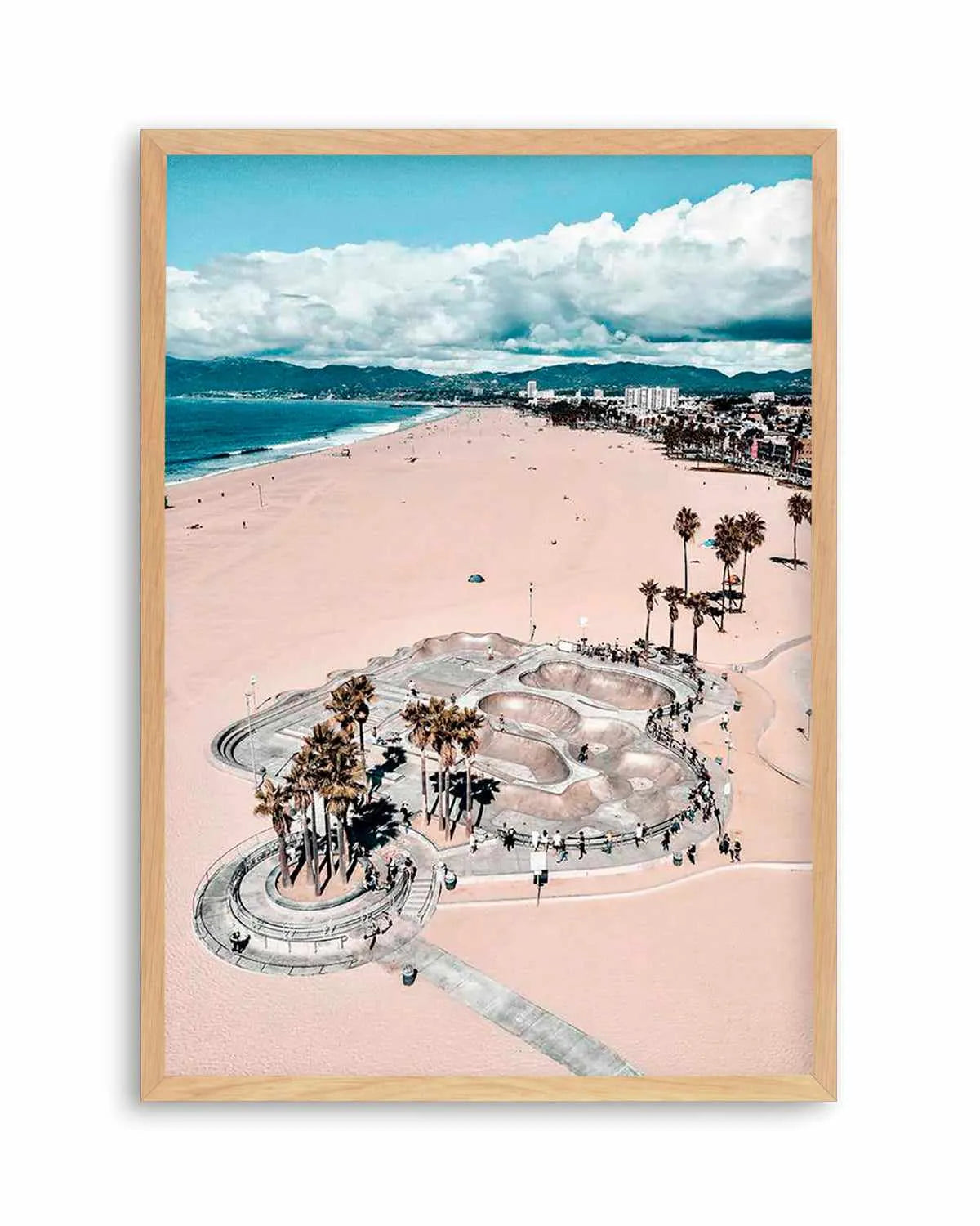 Venice Skatebowls by Finn Skagn Art Print from Olive et Oriel where you can shop wallpaper and artworks online