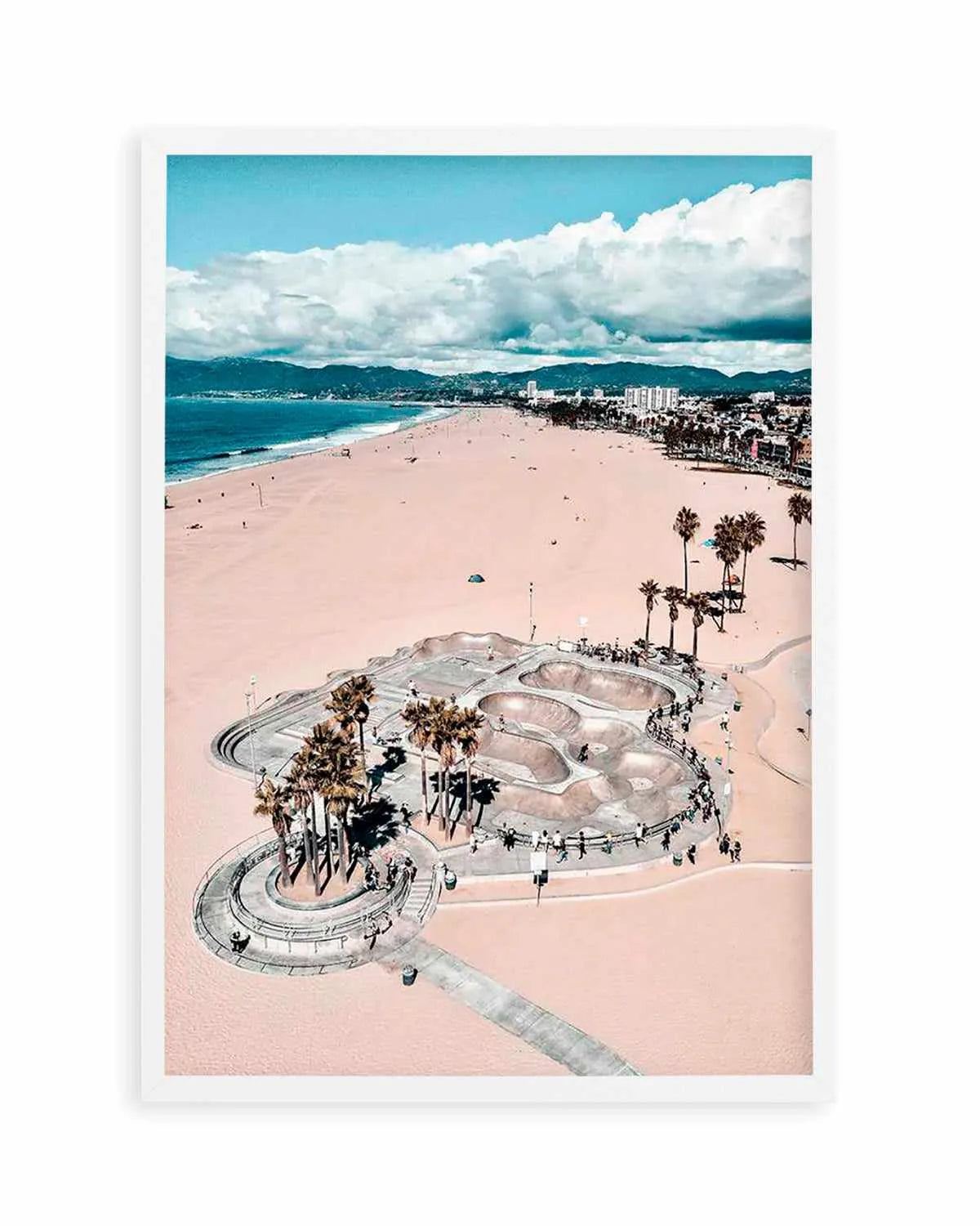 Venice Skatebowls by Finn Skagn Art Print from Olive et Oriel where you can shop wallpaper and artworks online