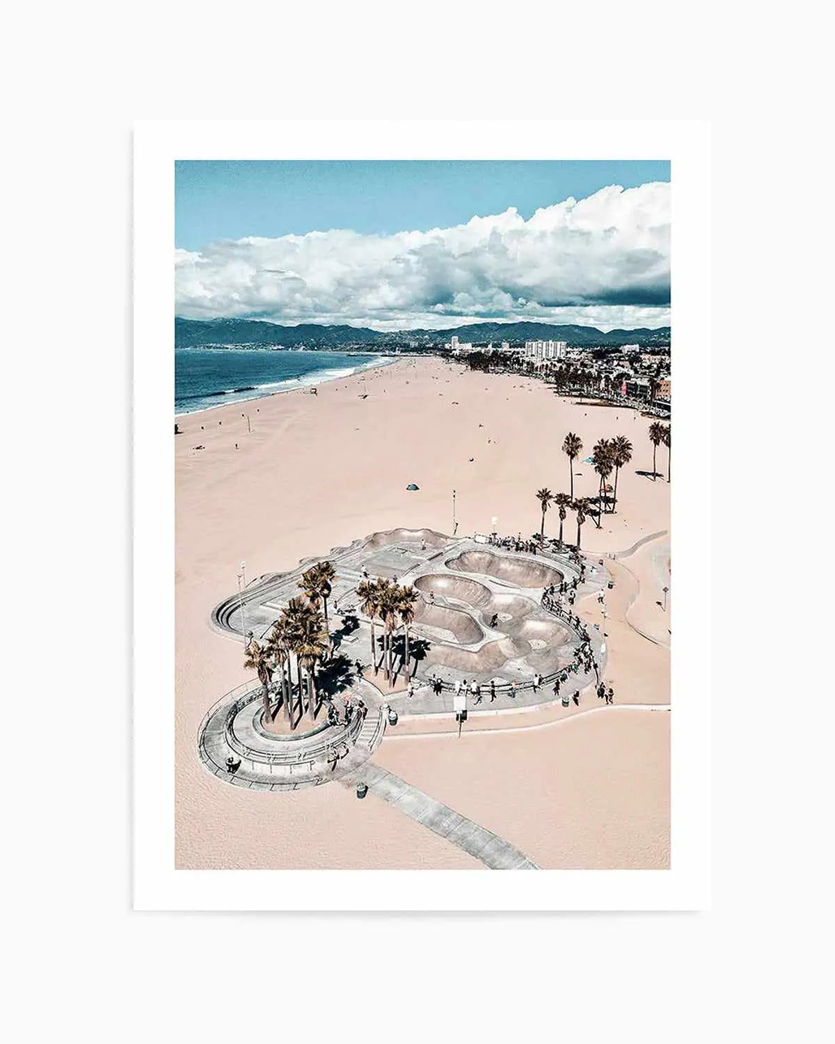 Venice Skatebowls by Finn Skagn Art Print from Olive et Oriel where you can shop wallpaper and artworks online