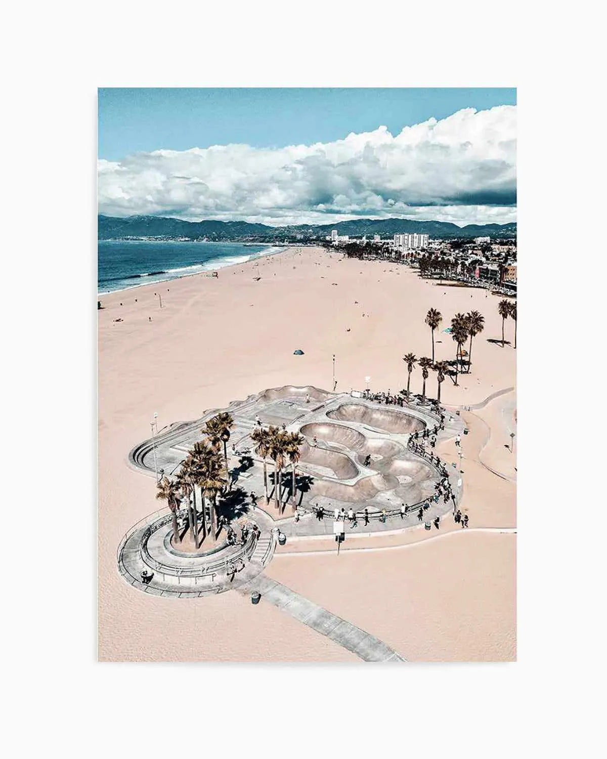 Venice Skatebowls by Finn Skagn Art Print from Olive et Oriel where you can shop wallpaper and artworks online