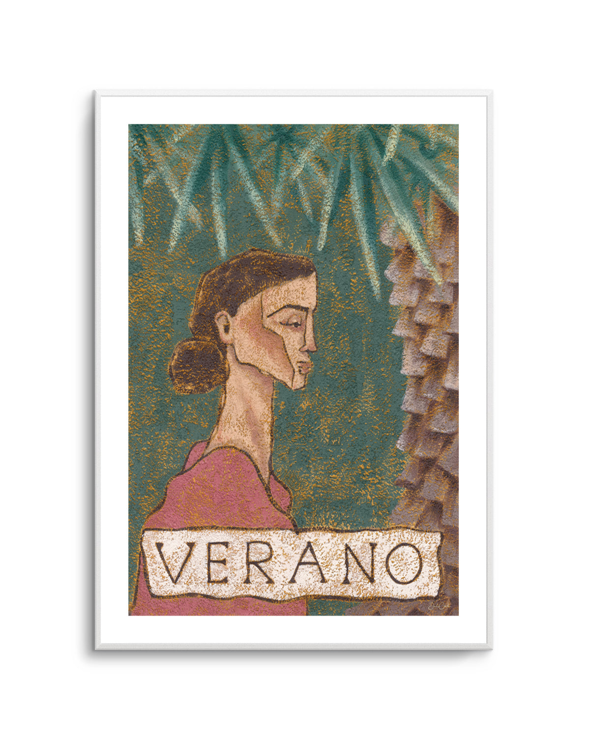 Verano by Julie Celina | Art Print from Olive et Oriel where you can shop wallpaper and artworks online