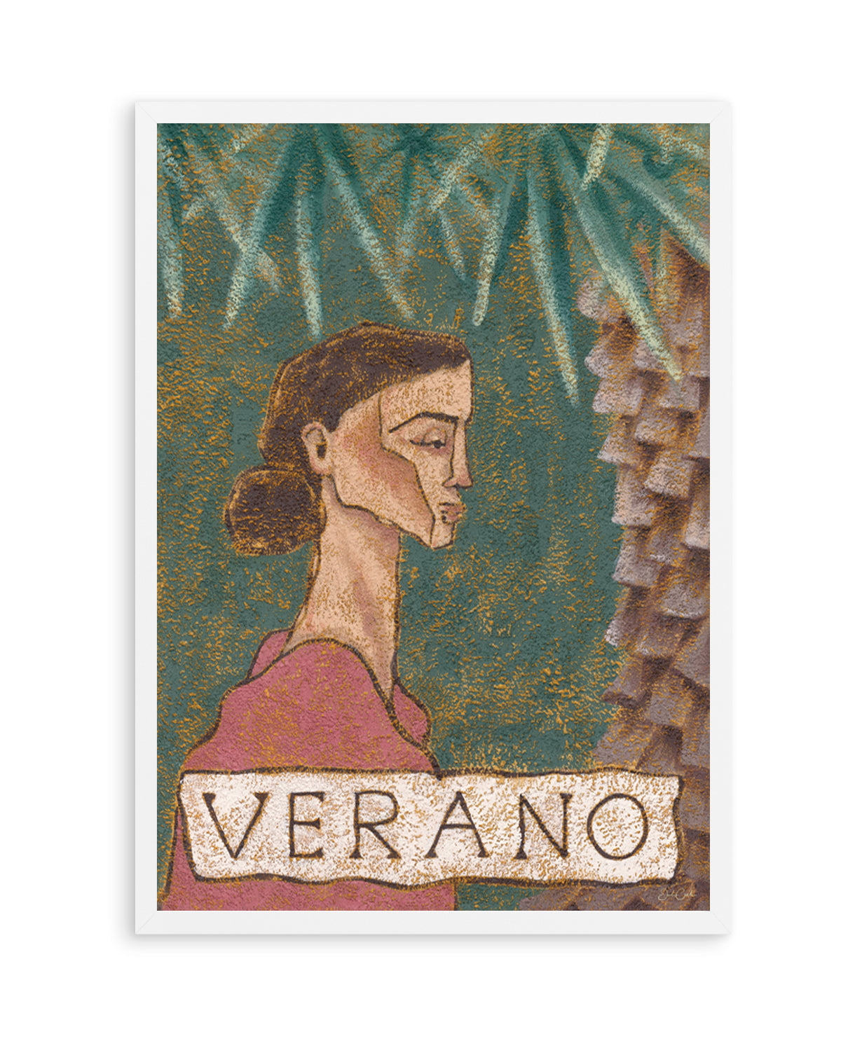 Verano by Julie Celina | Art Print from Olive et Oriel where you can shop wallpaper and artworks online