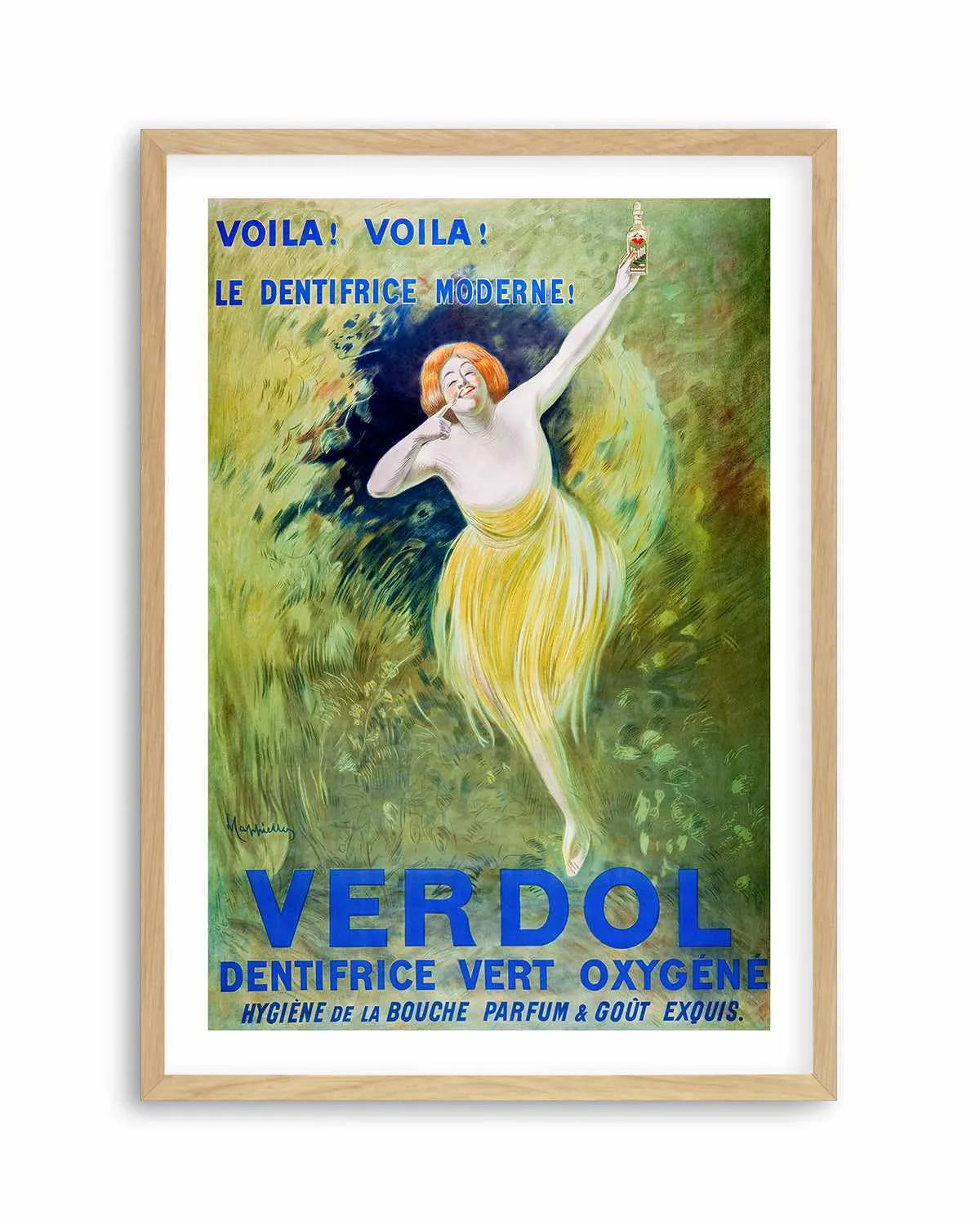 Verdol Vintage Poster Art Print from Olive et Oriel where you can shop wallpaper and artworks online
