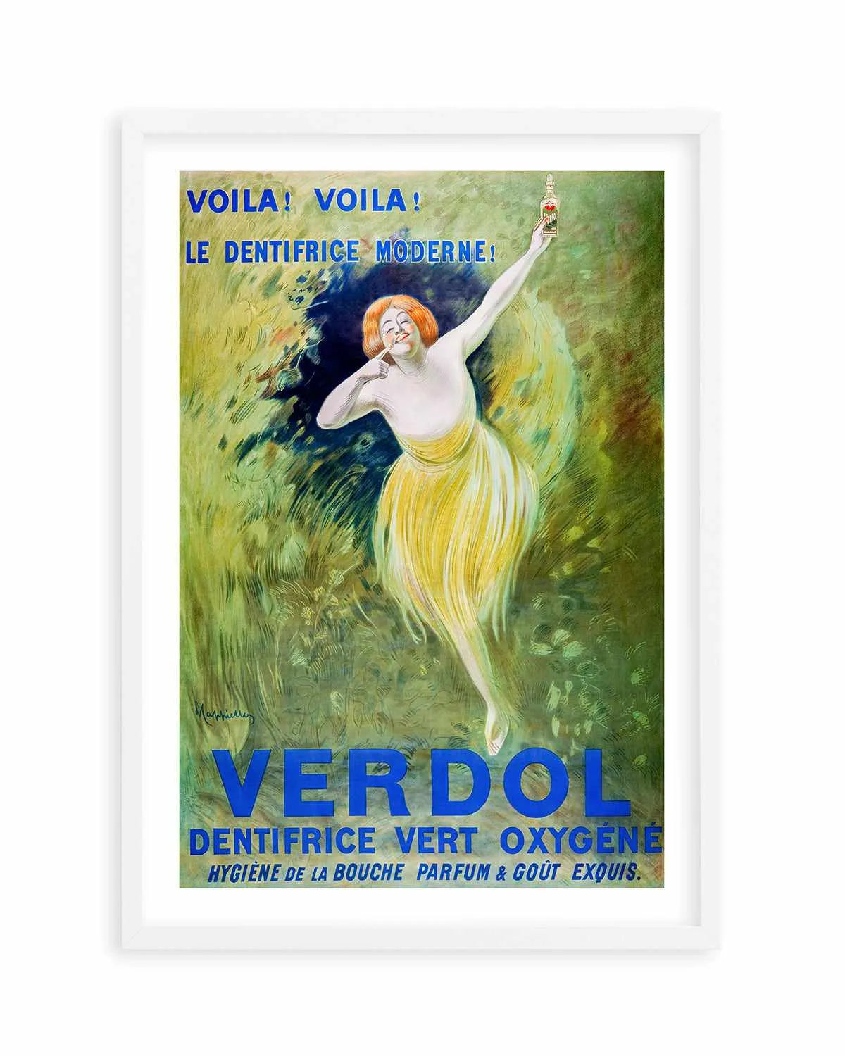 Verdol Vintage Poster Art Print from Olive et Oriel where you can shop wallpaper and artworks online