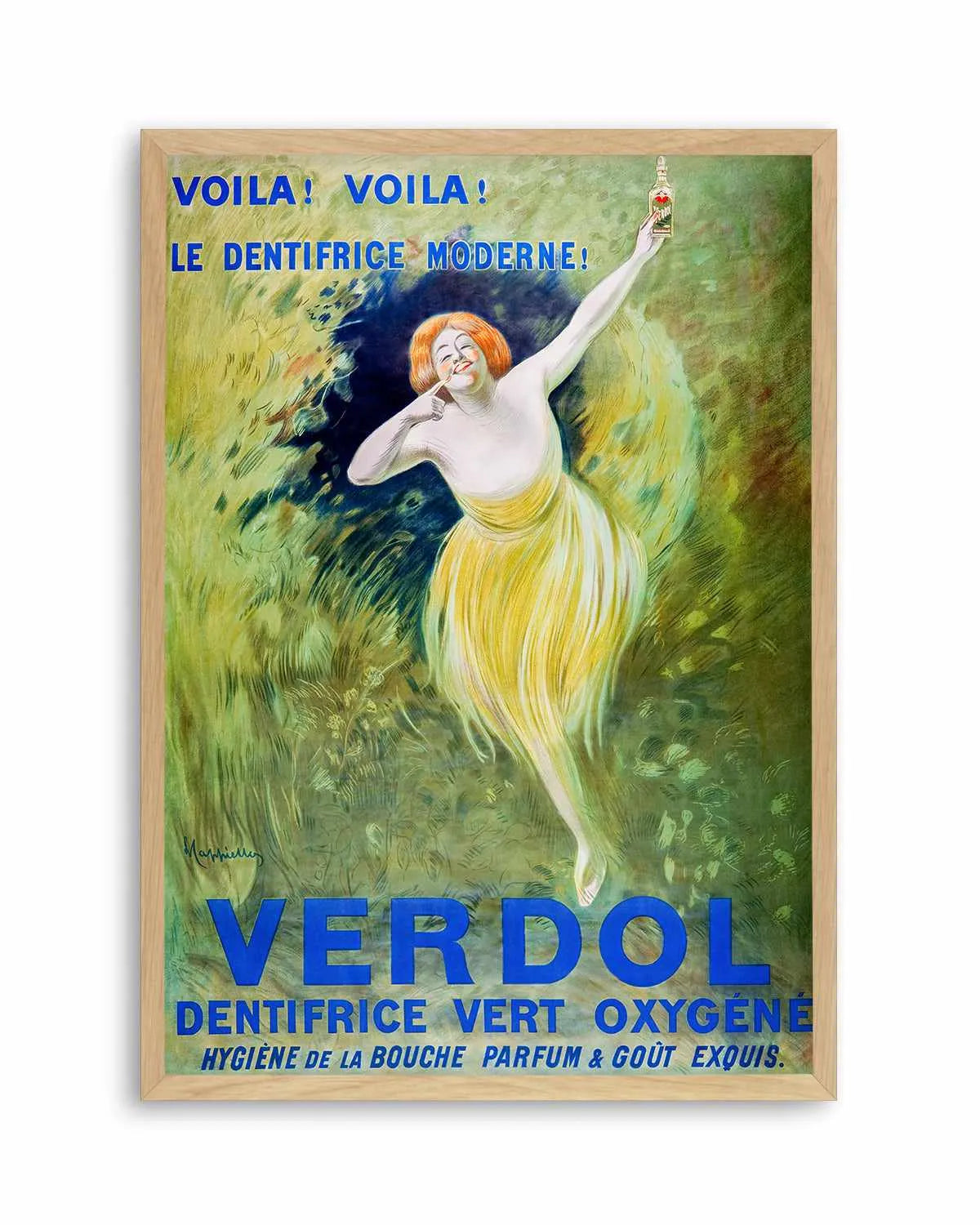 Verdol Vintage Poster Art Print from Olive et Oriel where you can shop wallpaper and artworks online