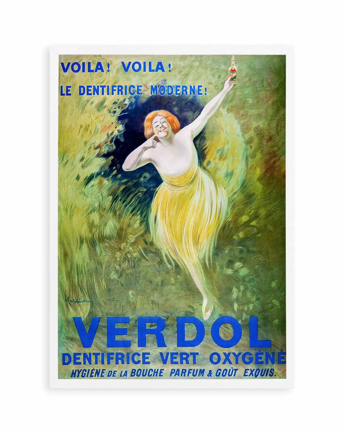 Verdol Vintage Poster Art Print from Olive et Oriel where you can shop wallpaper and artworks online