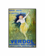 Verdol Vintage Poster | Framed Canvas Art Print