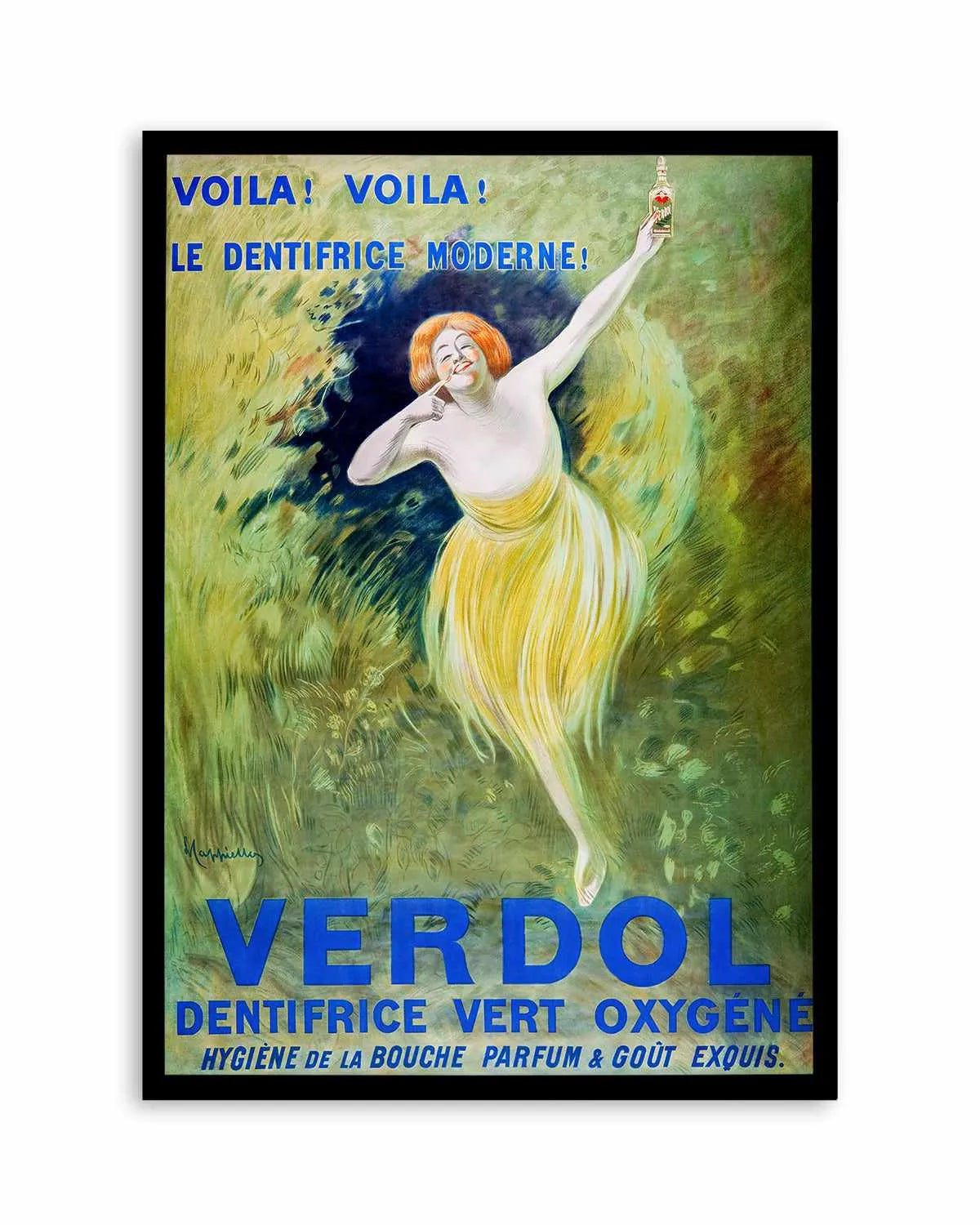 Verdol Vintage Poster Art Print from Olive et Oriel where you can shop wallpaper and artworks online