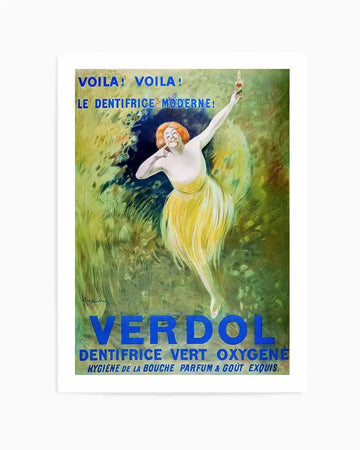 Verdol Vintage Poster Art Print from Olive et Oriel where you can shop wallpaper and artworks online