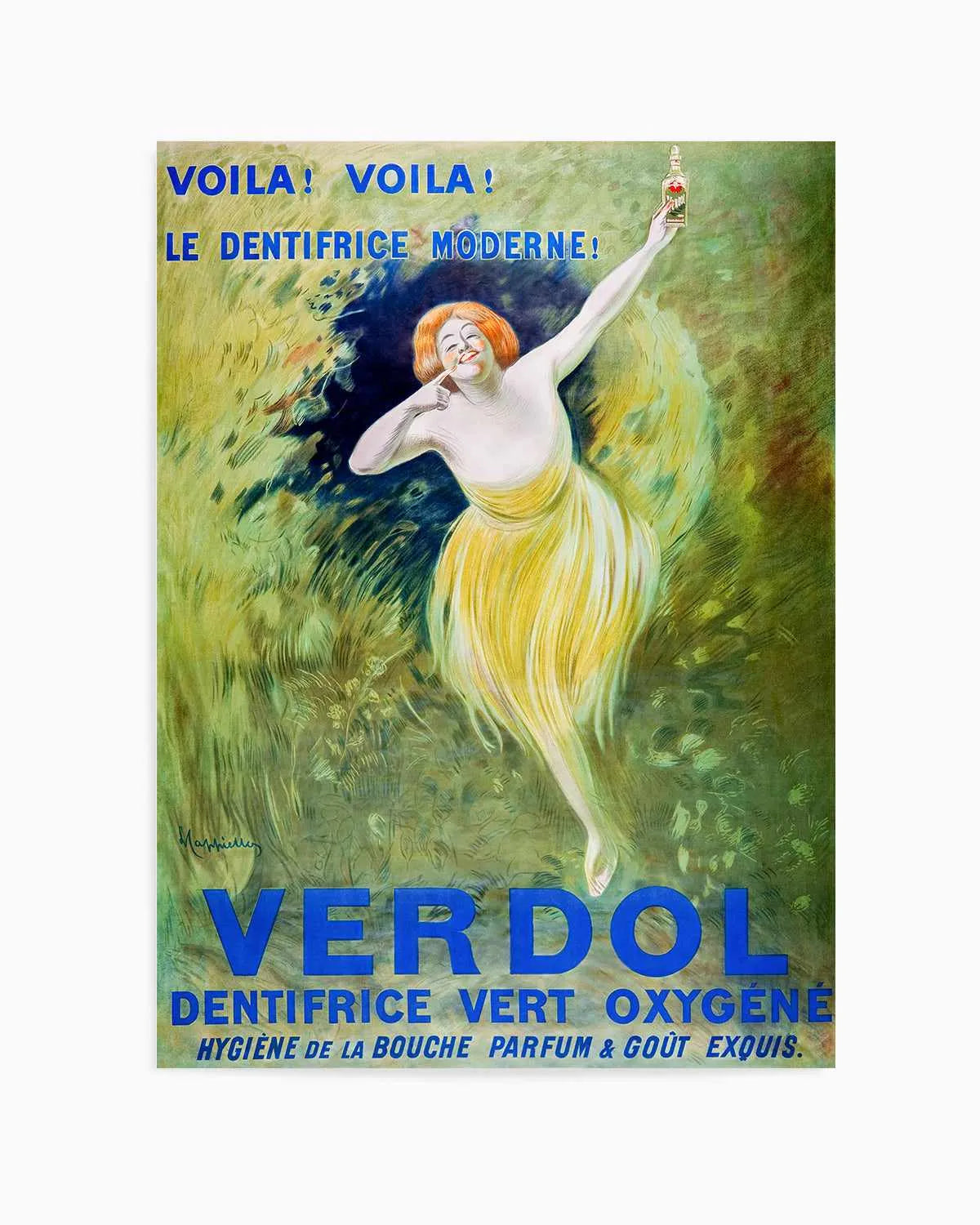 Verdol Vintage Poster Art Print from Olive et Oriel where you can shop wallpaper and artworks online