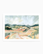 Vermillion Landscape III | Art Print