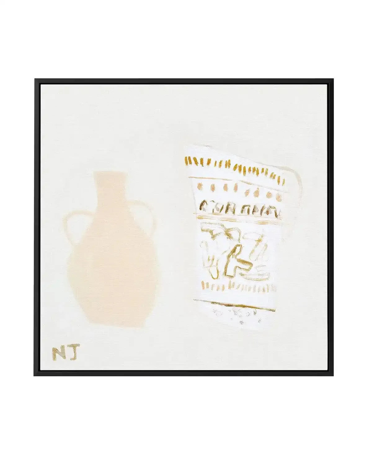 Vessels SQ by Natalie Jane | Framed Canvas-CANVAS-You can shop wall art online with Olive et Oriel for everything from abstract art to fun kids wall art. Our beautiful modern art prints and canvas art are available from large canvas prints to wall art paintings and our proudly Australian artwork collection offers only the highest quality framed large wall art and canvas art Australia - You can buy fashion photography prints or Hampton print posters and paintings on canvas from Olive et Oriel and