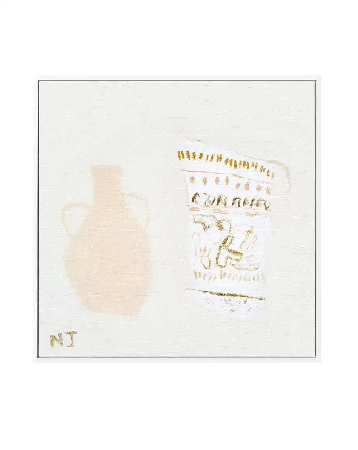 Vessels SQ by Natalie Jane | Framed Canvas-CANVAS-You can shop wall art online with Olive et Oriel for everything from abstract art to fun kids wall art. Our beautiful modern art prints and canvas art are available from large canvas prints to wall art paintings and our proudly Australian artwork collection offers only the highest quality framed large wall art and canvas art Australia - You can buy fashion photography prints or Hampton print posters and paintings on canvas from Olive et Oriel and