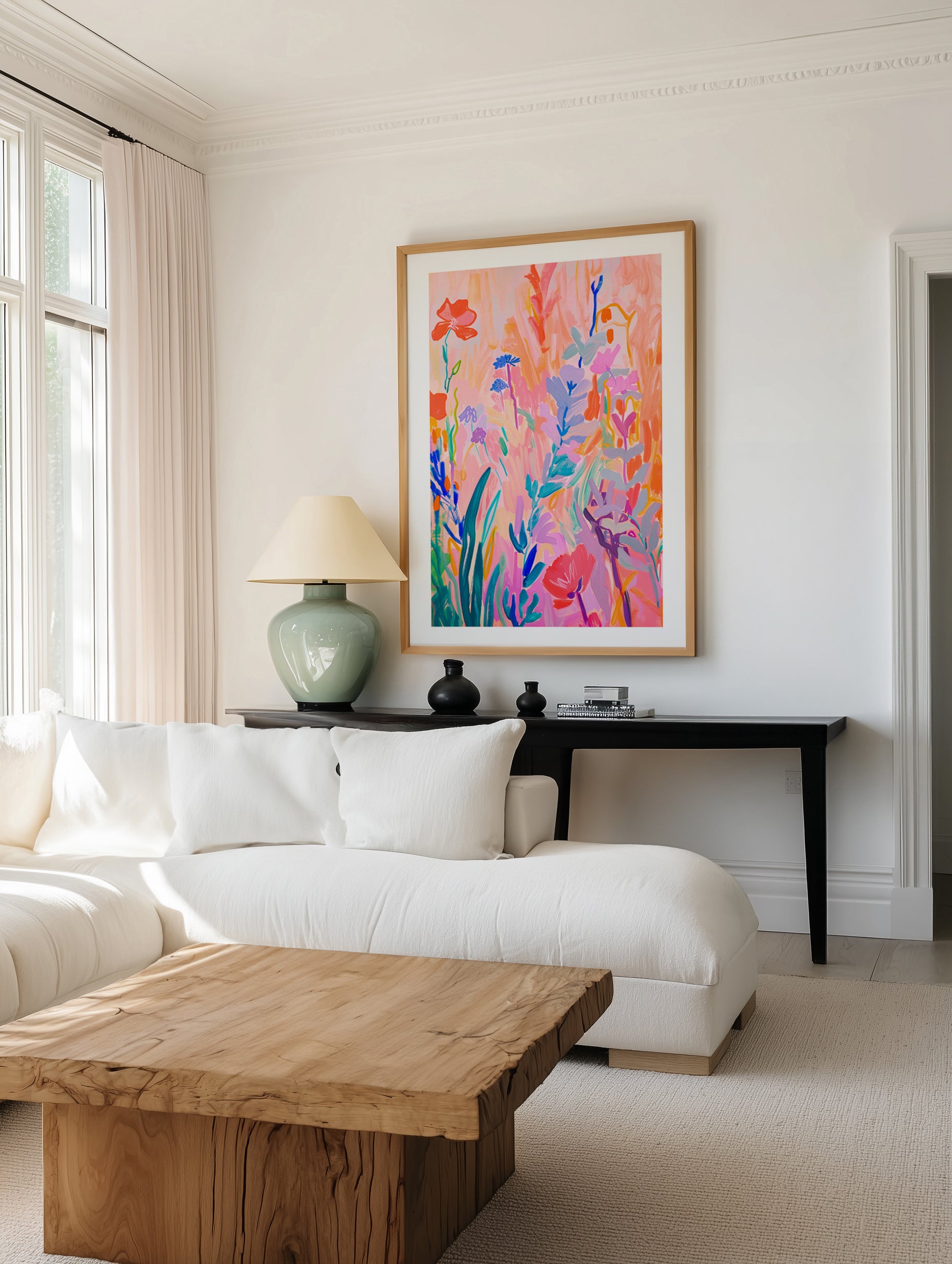 Vibrant Abstract Garden by Mathieu Jeuf | Art Print