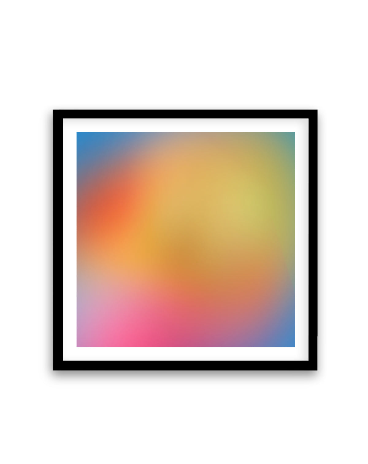 Vibrant Color Blend by Bilge Pakosylu | Art Print