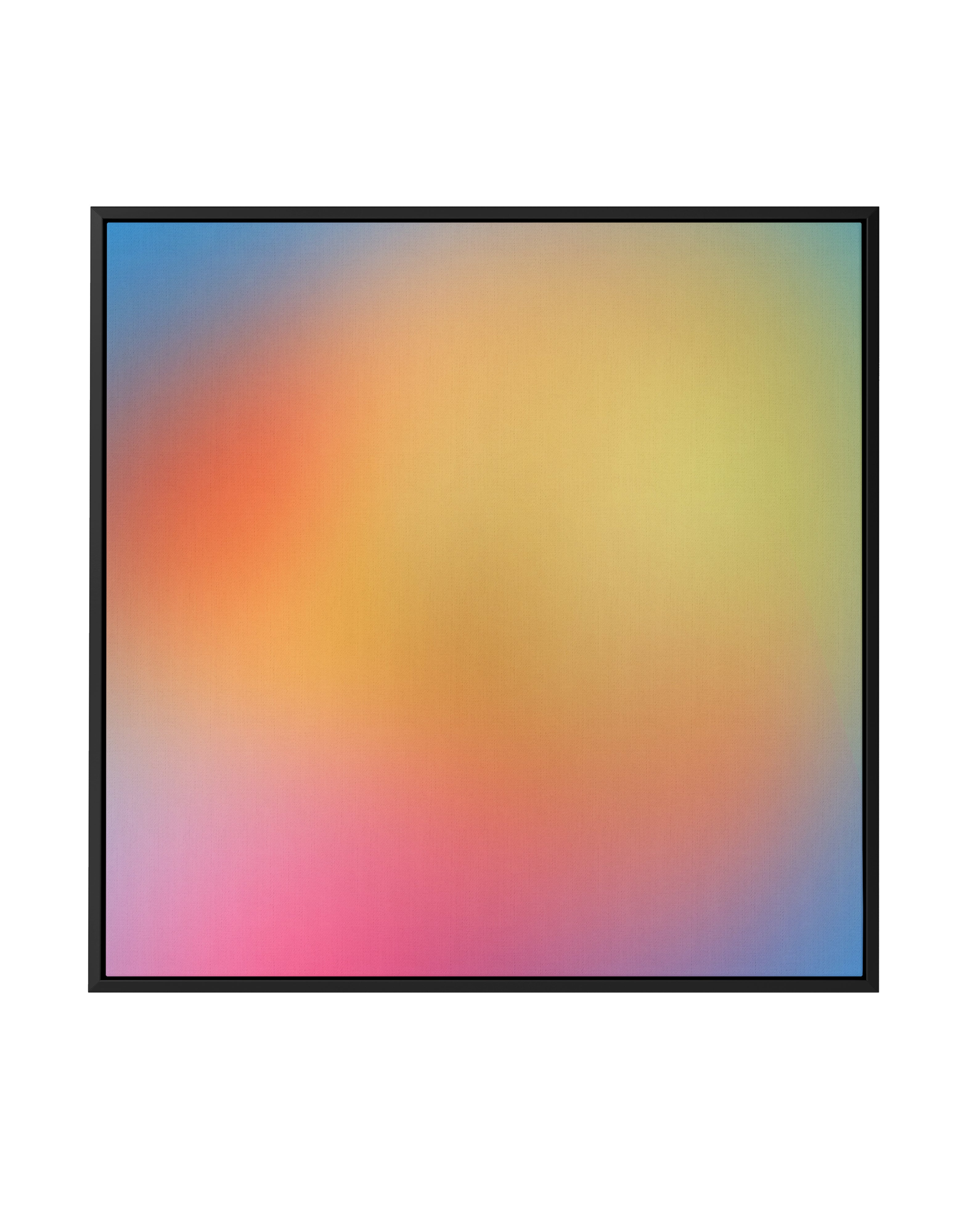 Vibrant Color Blend by Bilge Pakosylu | Framed Canvas Art Print