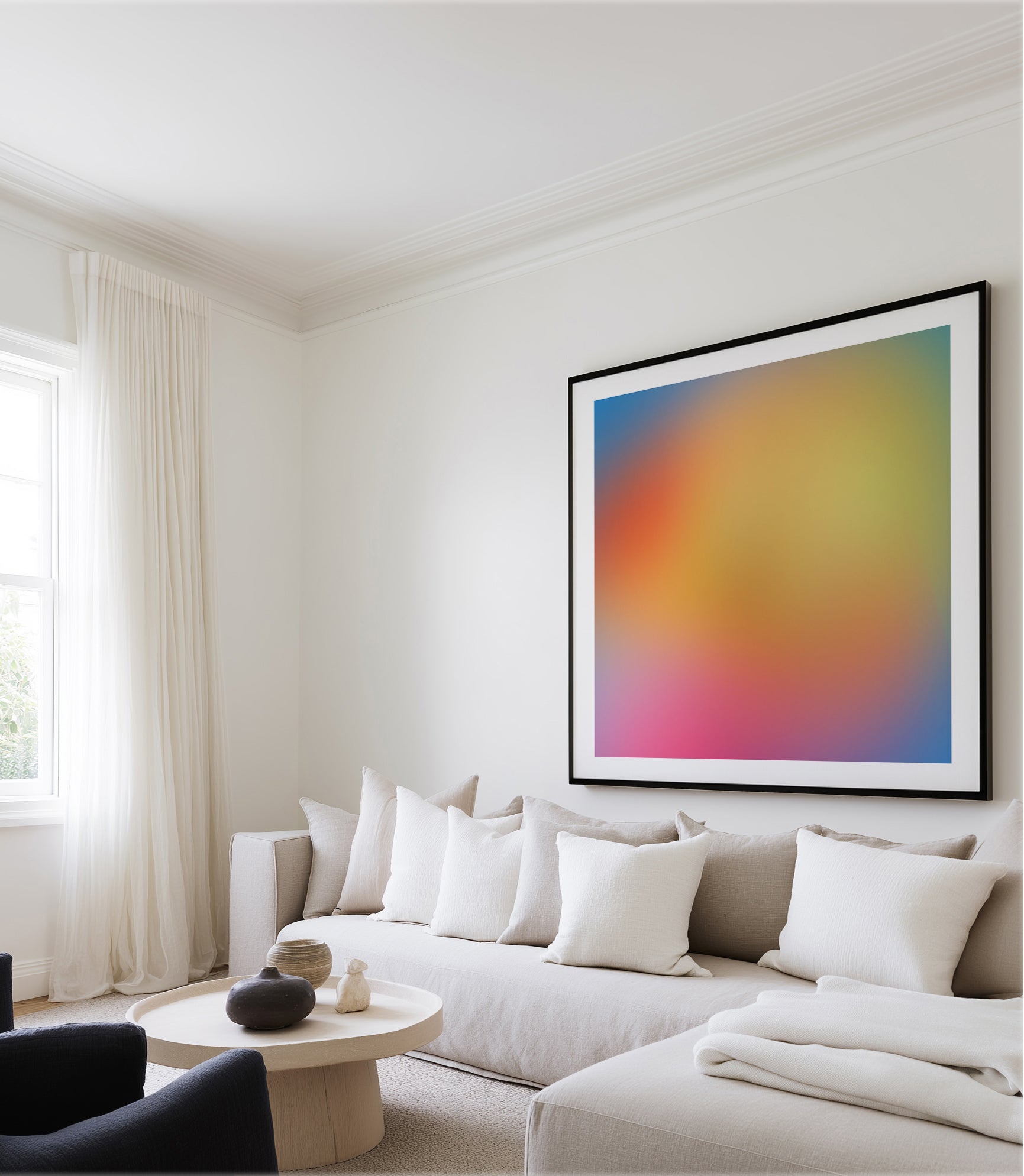 Vibrant Color Blend by Bilge Pakosylu | Art Print