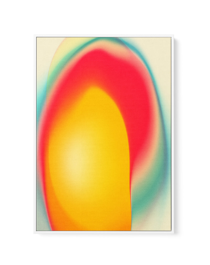 Vibrant Color Flow by Jazzberry Blue | Framed Canvas Art Print