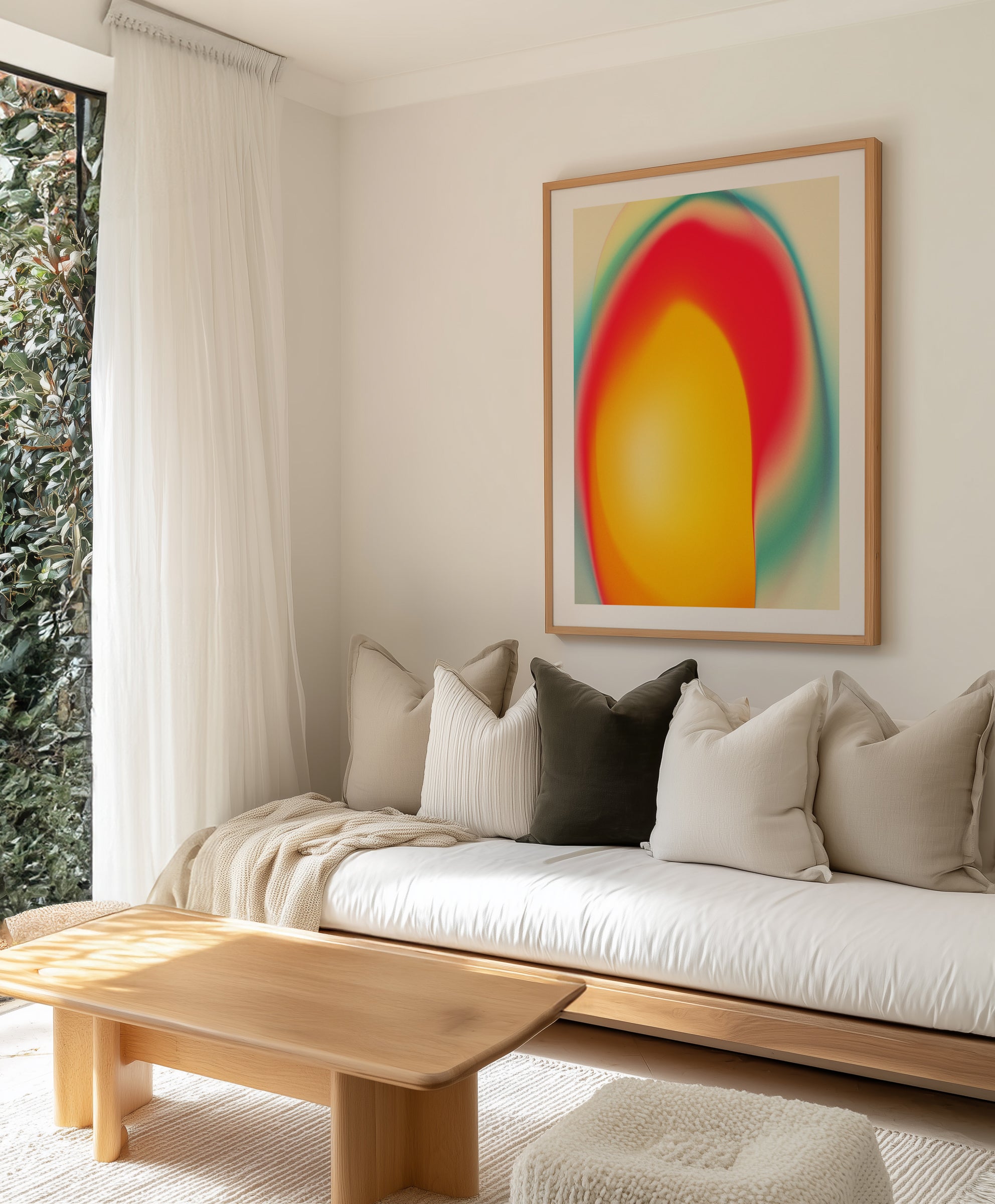 Vibrant Color Flow by Jazzberry Blue | Art Print