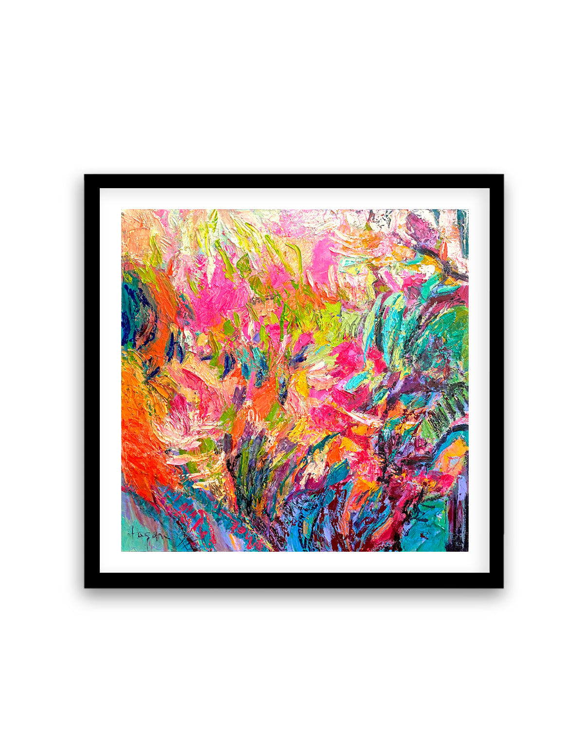 Vibrant Garden Burst by Dorothy Fagan | Art Print