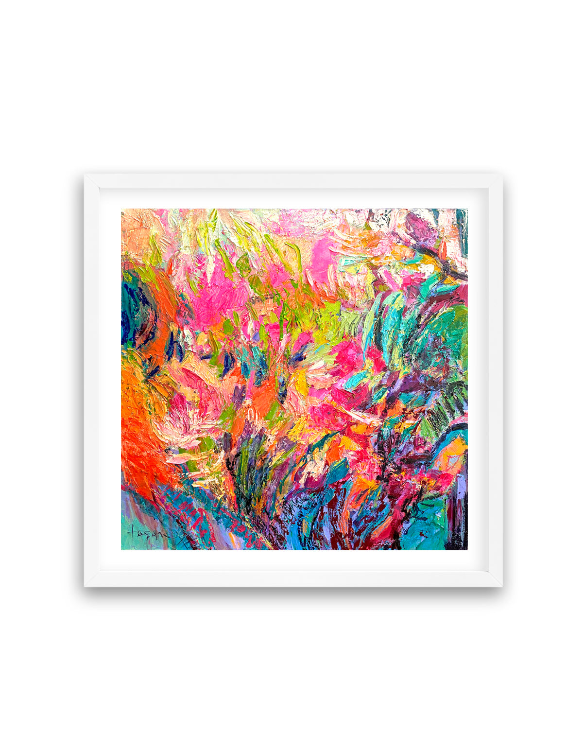 Vibrant Garden Burst by Dorothy Fagan | Art Print