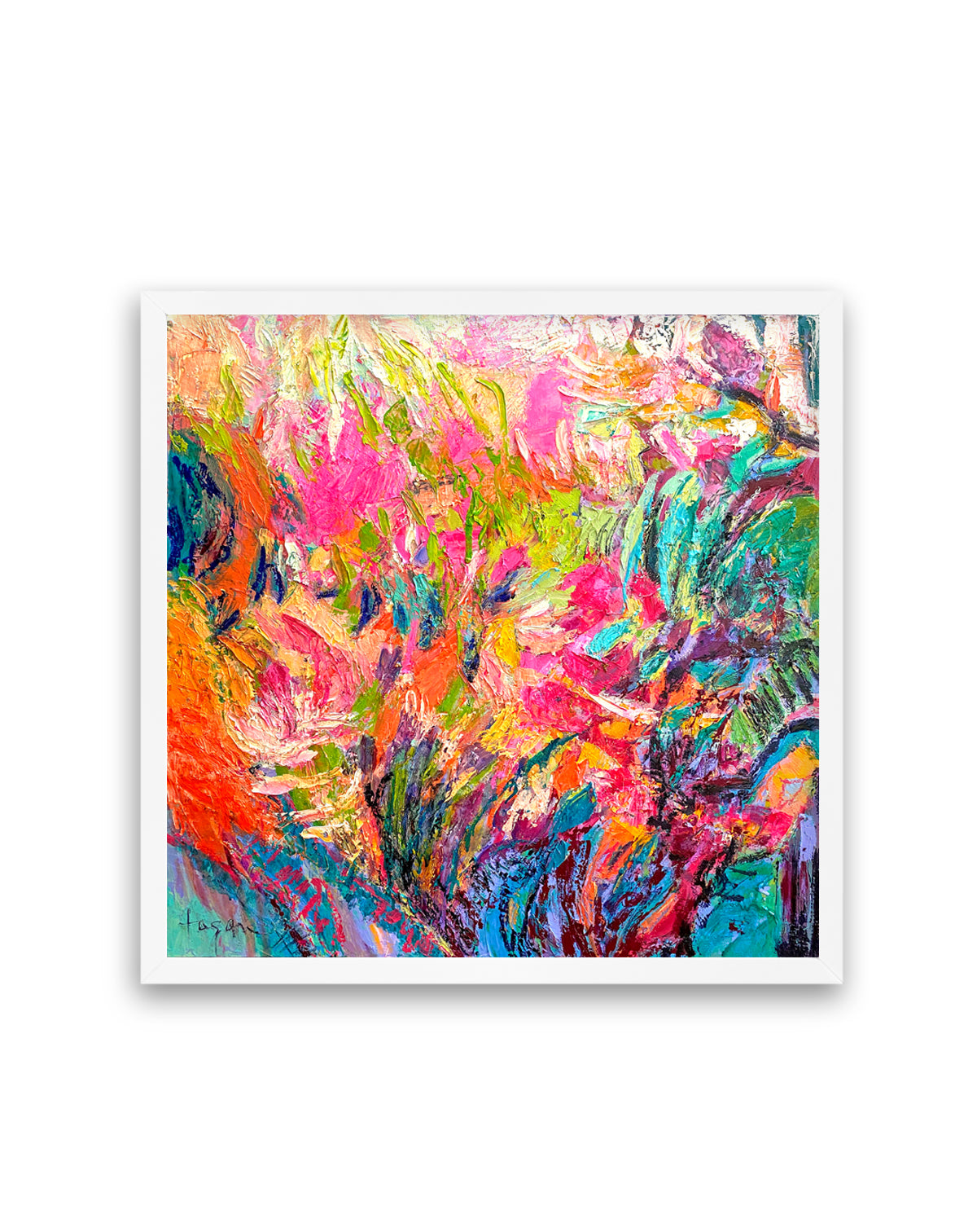 Vibrant Garden Burst by Dorothy Fagan | Art Print
