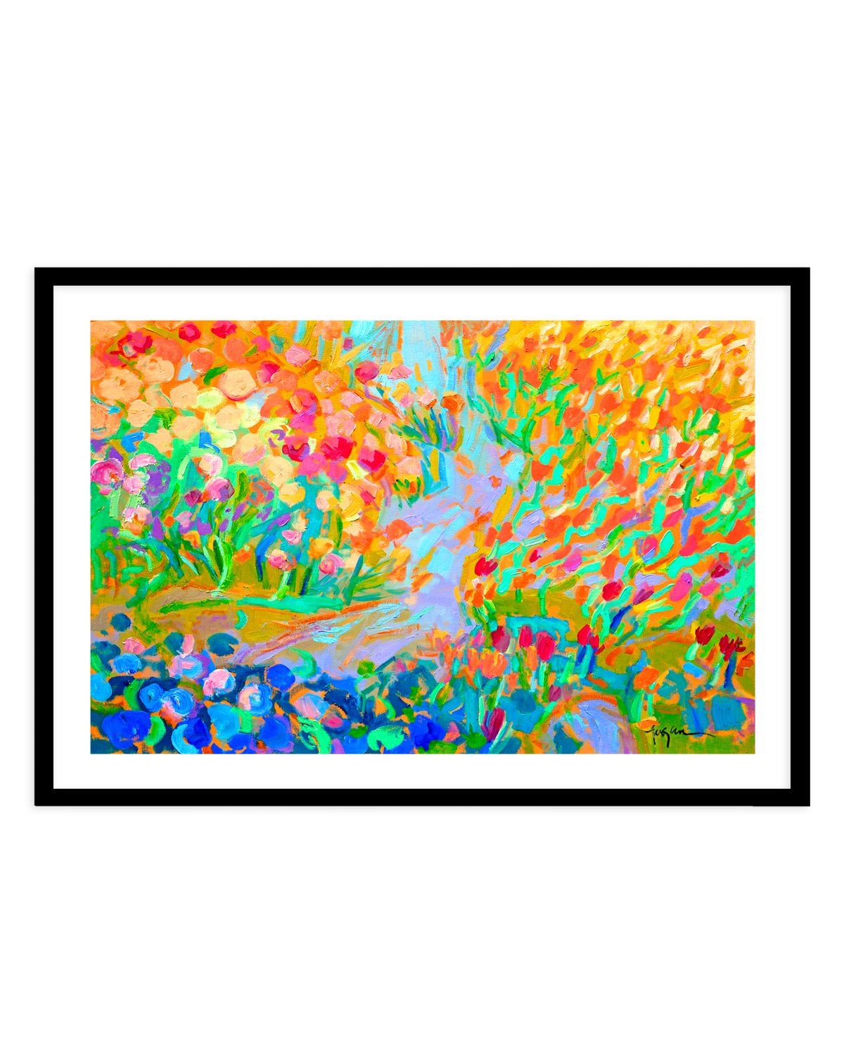 Vibrant Garden Path by Dorothy Fagan | Art Print