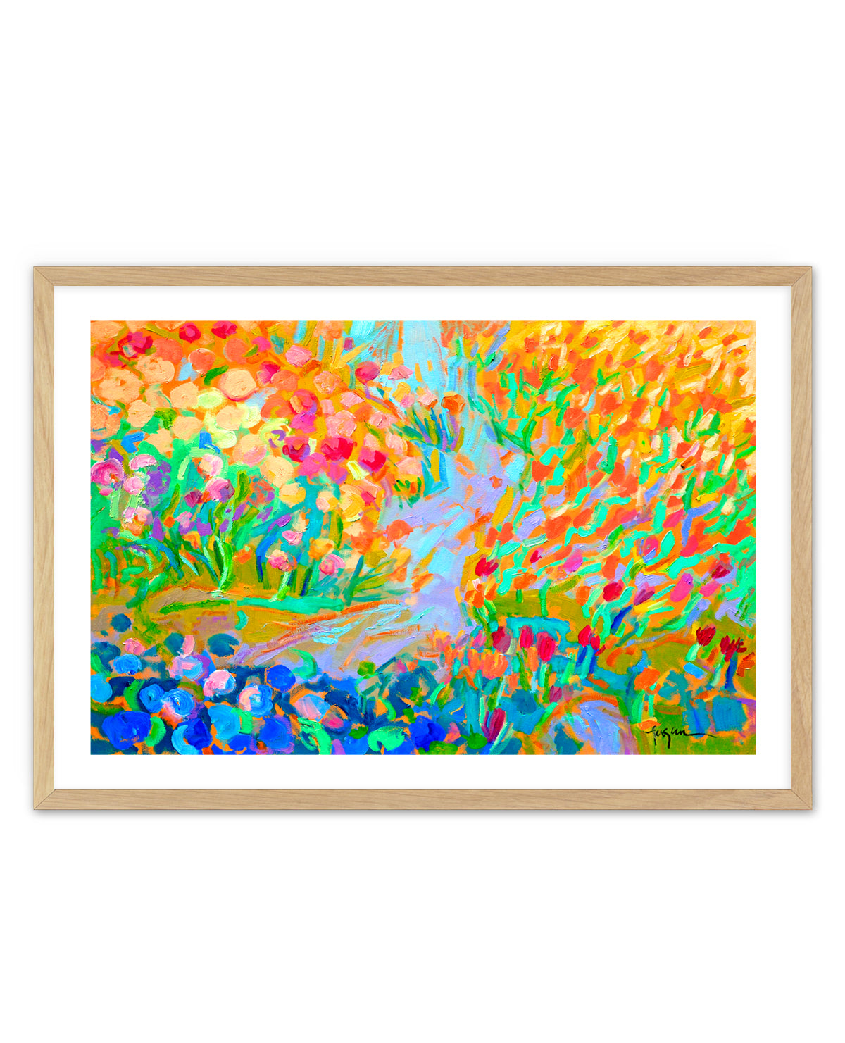 Vibrant Garden Path by Dorothy Fagan | Art Print
