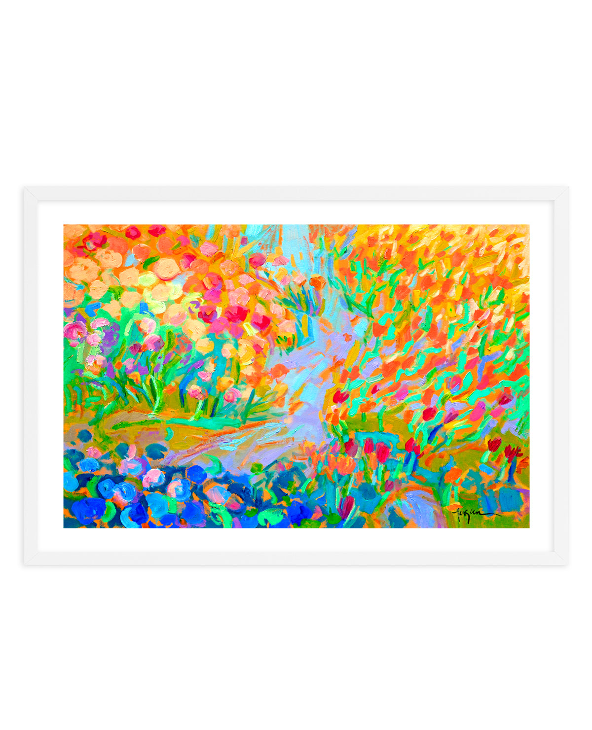 Vibrant Garden Path by Dorothy Fagan | Art Print
