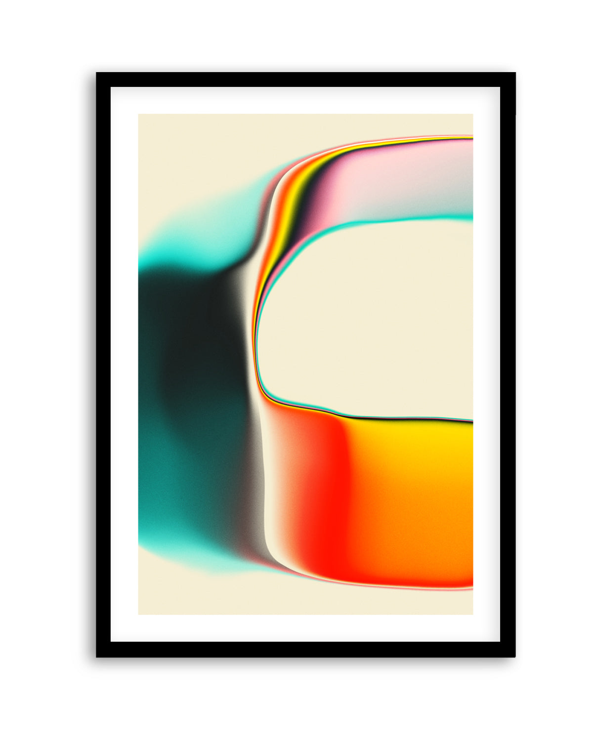 Vibrant Gradient Flow by Jazzberry Blue | Art Print
