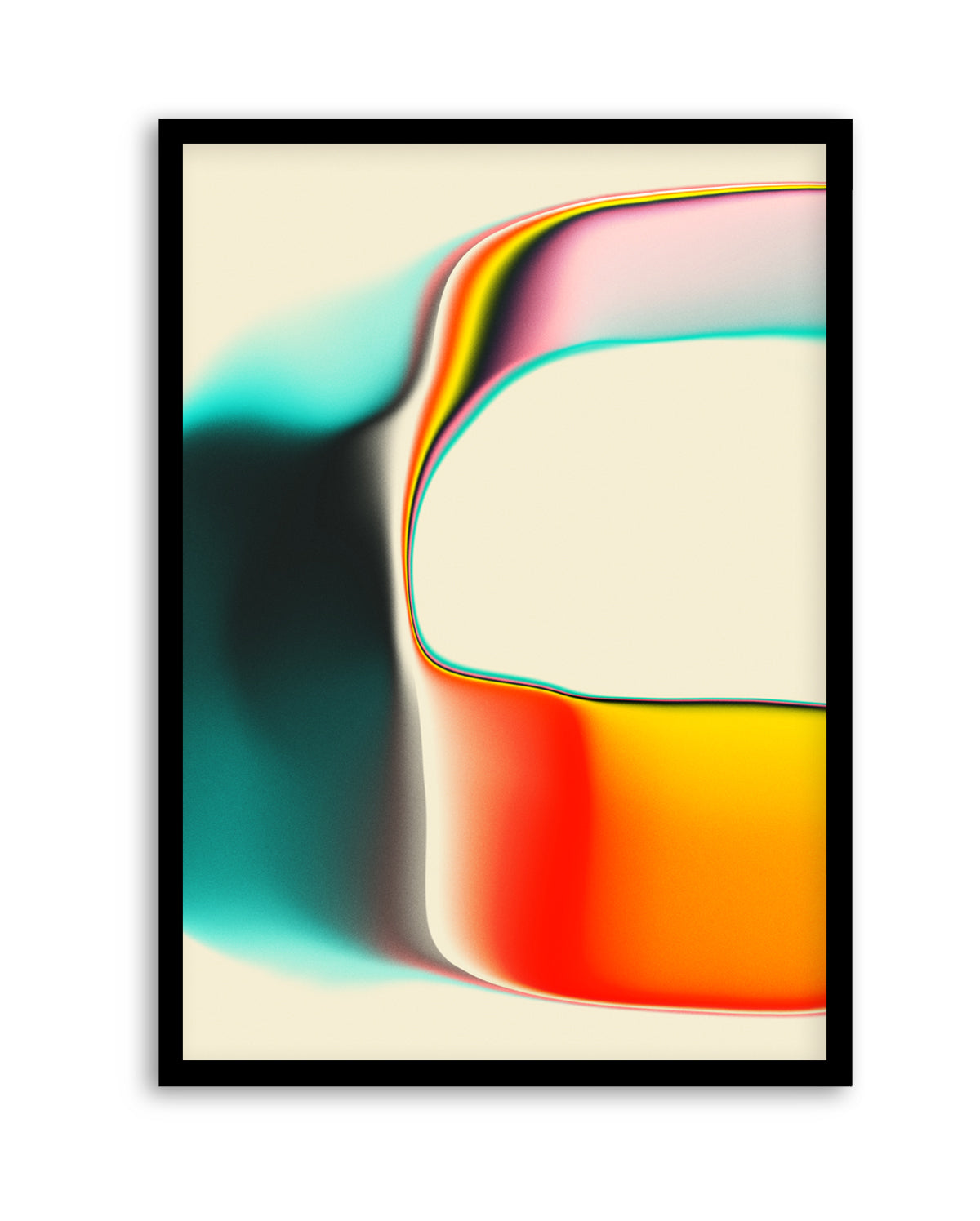 Vibrant Gradient Flow by Jazzberry Blue | Art Print