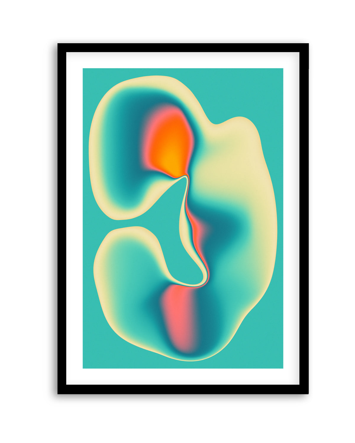 Vibrant Organic Flow by Jazzberry Blue | Art Print