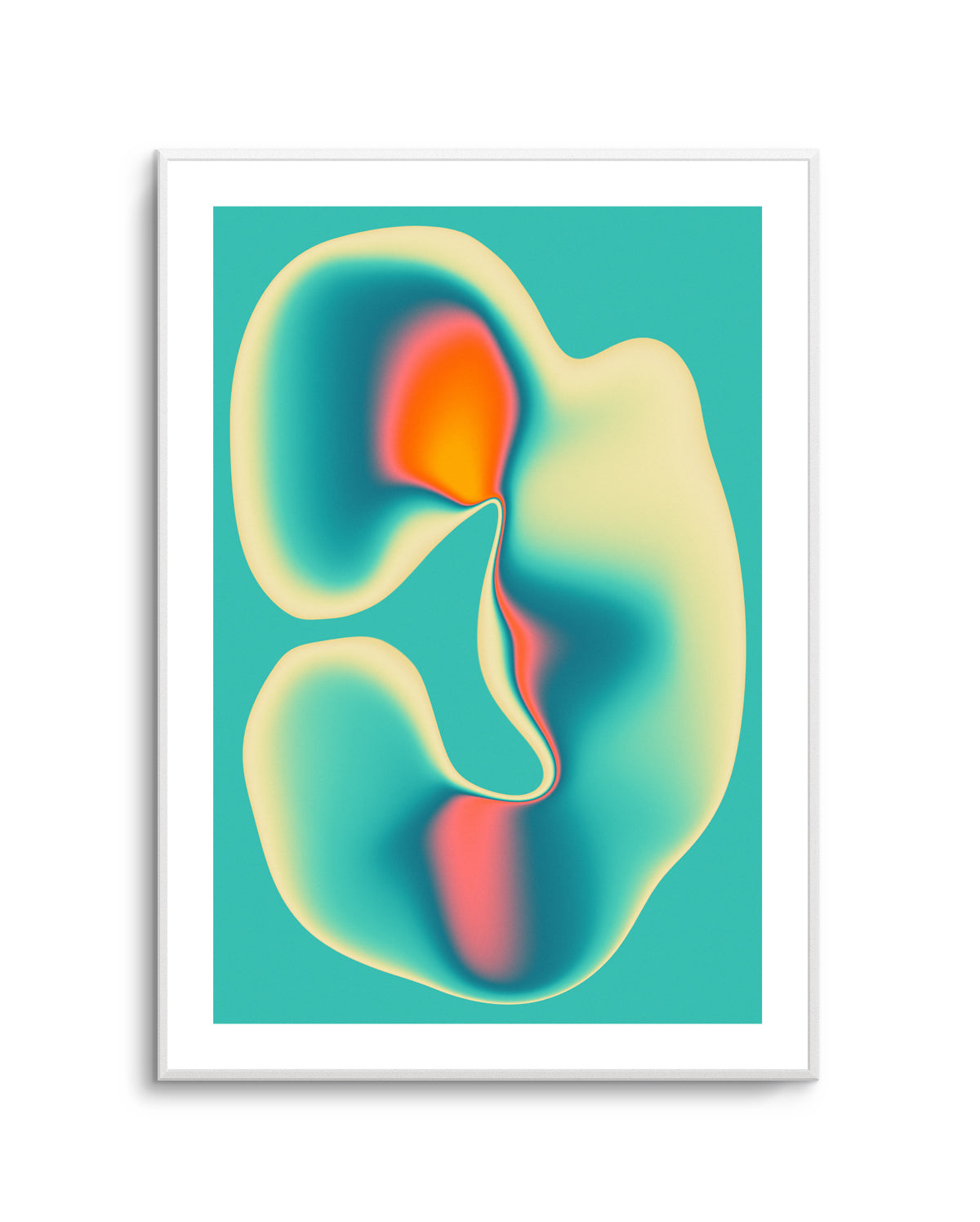Vibrant Organic Flow by Jazzberry Blue | Art Print