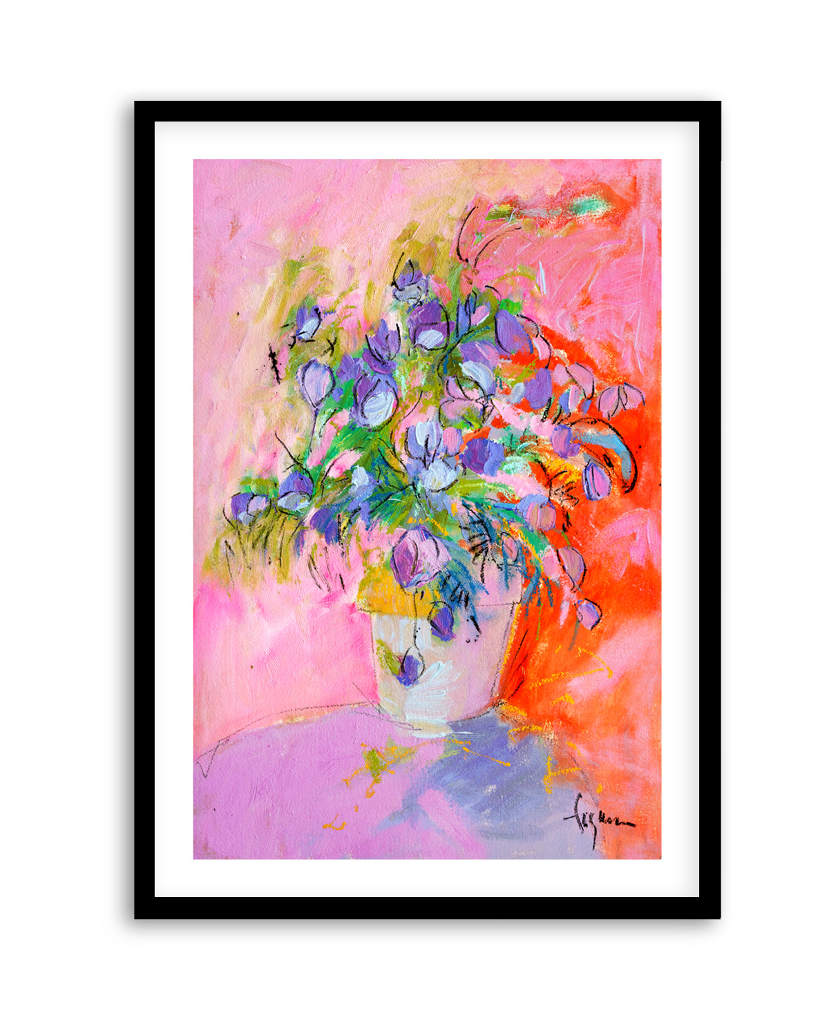 Vibrant Petals by Dorothy Fagan | Art Print