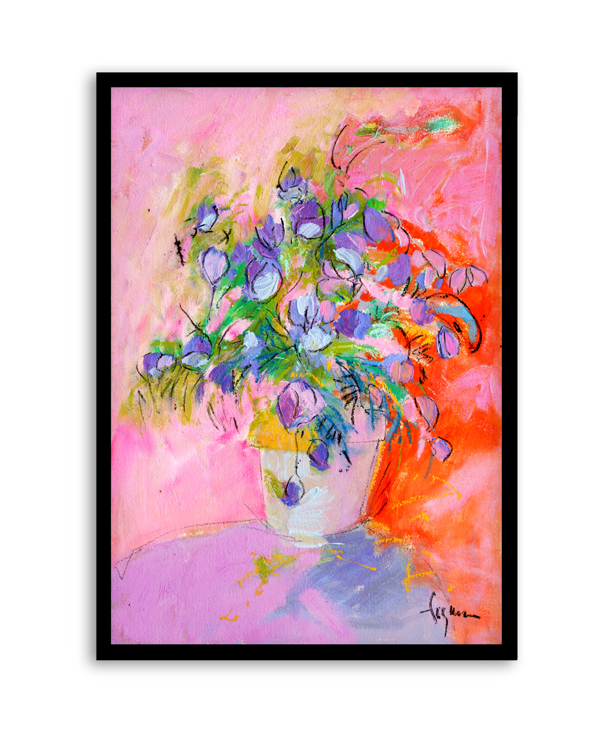 Vibrant Petals by Dorothy Fagan | Art Print