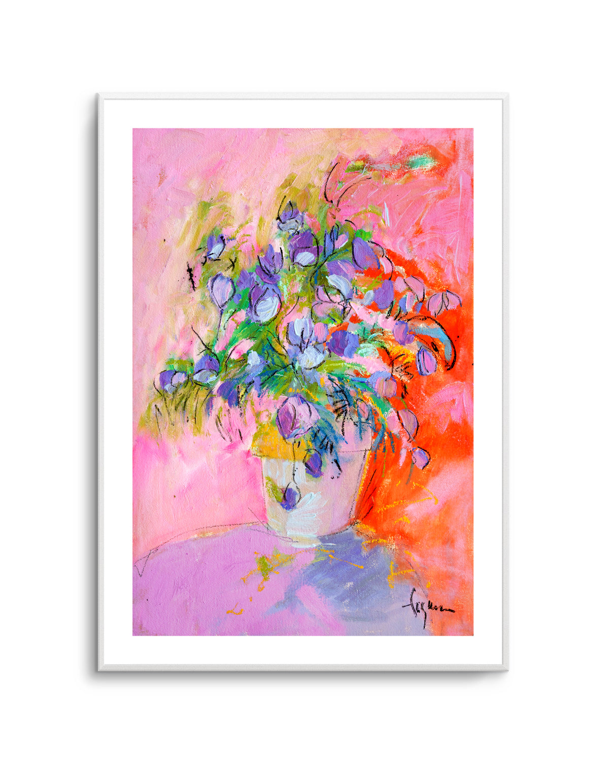 Vibrant Petals by Dorothy Fagan | Art Print