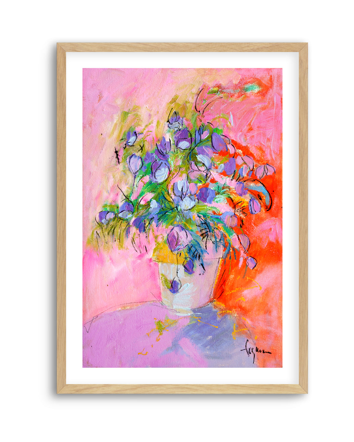 Vibrant Petals by Dorothy Fagan | Art Print