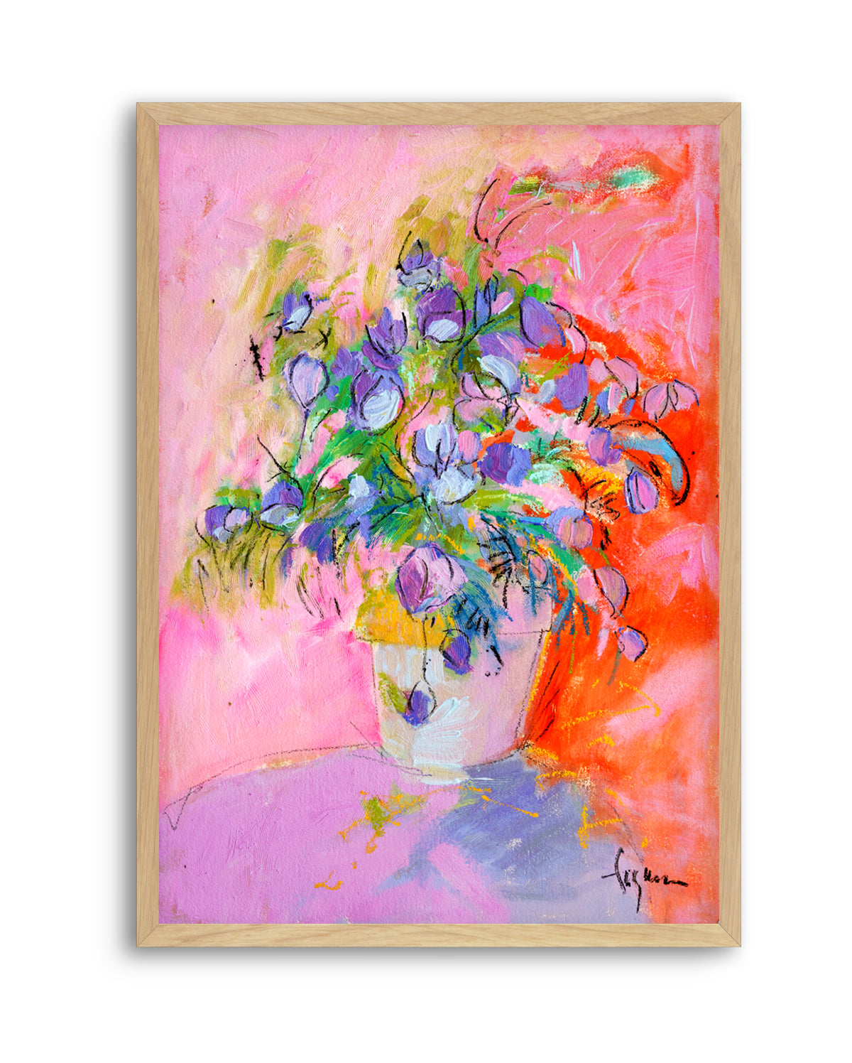 Vibrant Petals by Dorothy Fagan | Art Print