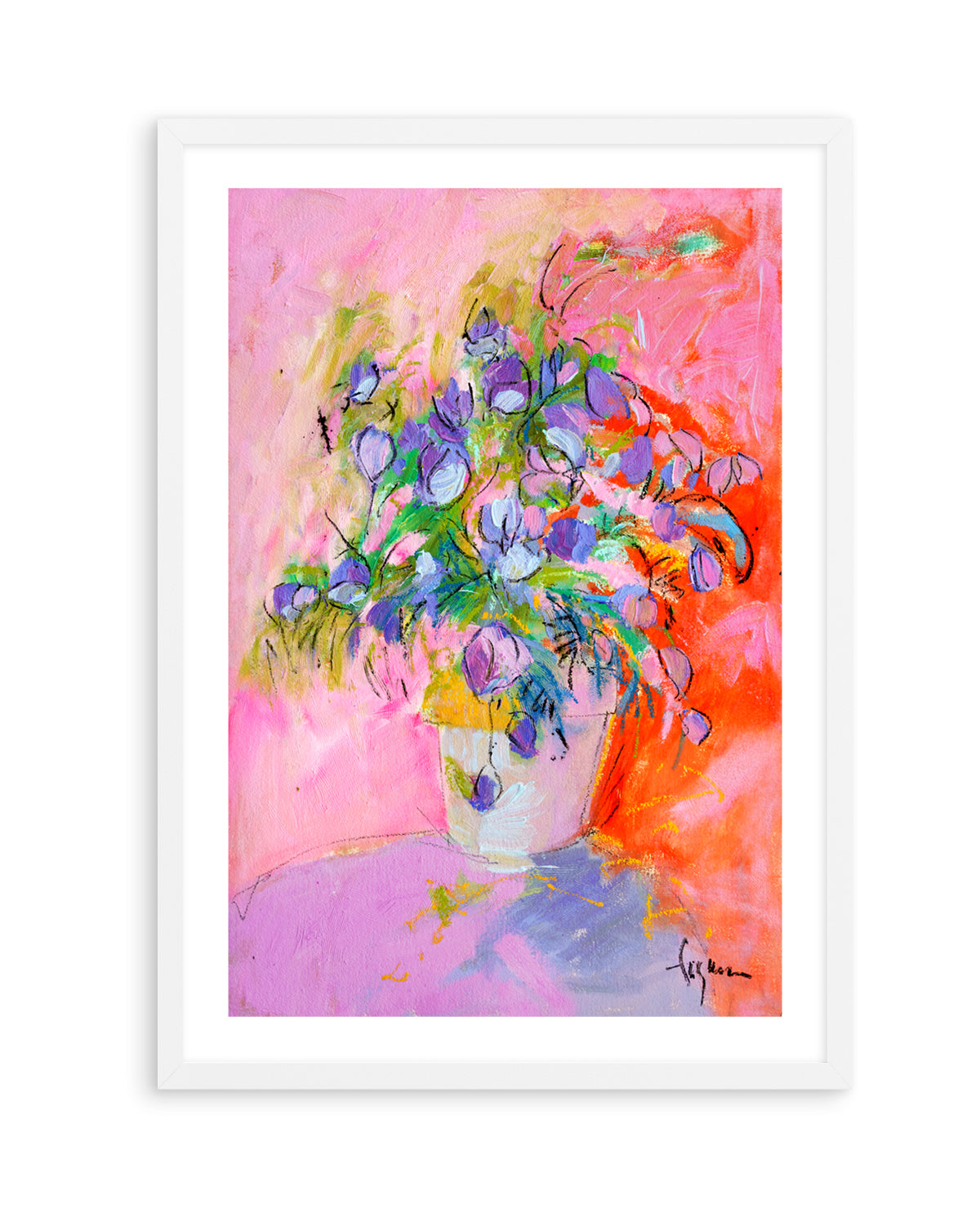 Vibrant Petals by Dorothy Fagan | Art Print