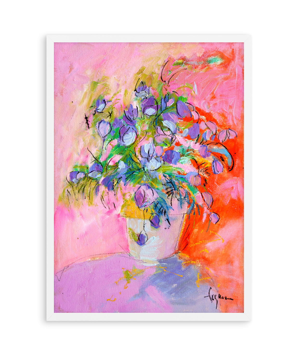 Vibrant Petals by Dorothy Fagan | Art Print