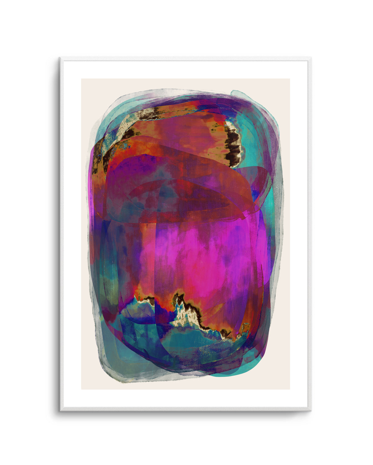 Vibrant Whirlwind by Treechild | Art Print