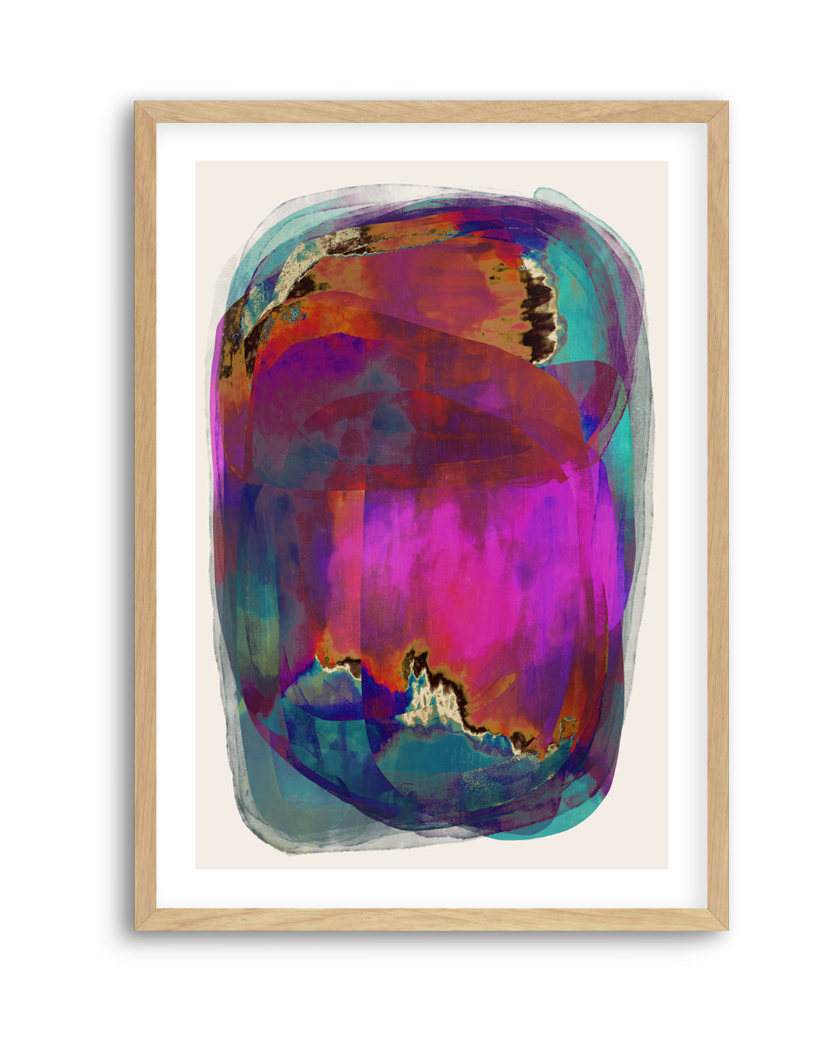 Vibrant Whirlwind by Treechild | Art Print